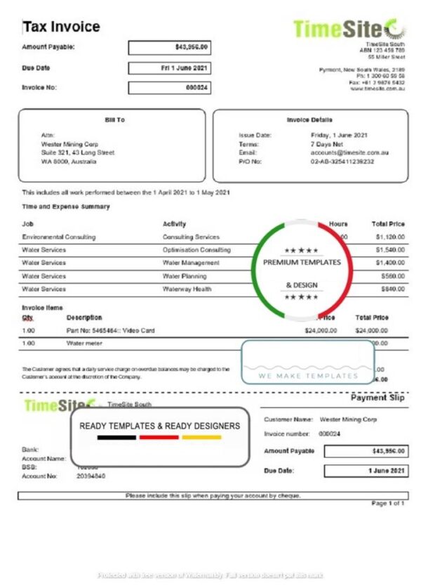 USA Louisiana Cleco Power electricity utility bill template in Word and ...