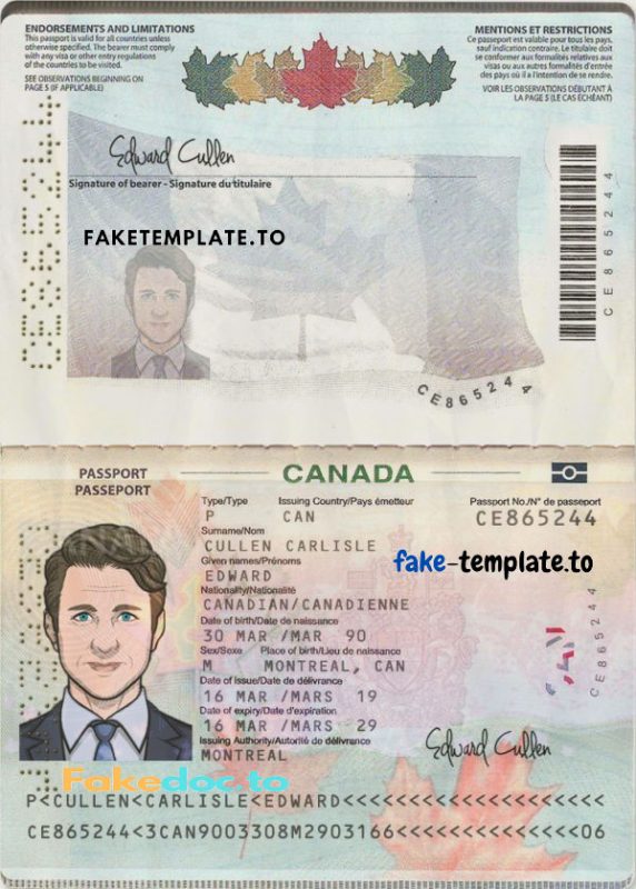 canada-passport-template-in-psd-format-fully-editable-2010-present-fake-template-to