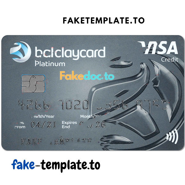 card-fake-template